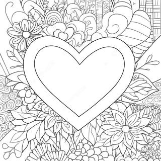 Pagina Para Colorir Coracao Do Dia Dos Namorados 105663-43208