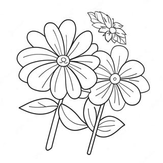 Pagina Para Colorir Flores Romanticas Do Dia Dos Namorados 105664-43209