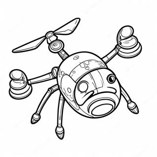 Pagina Para Colorir Drones Assassinos 105689-43226