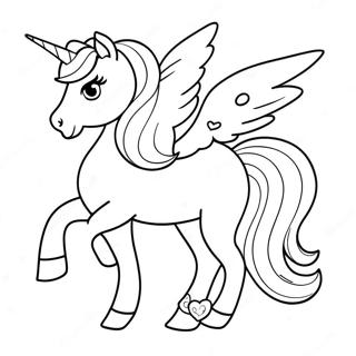 Pagina Para Colorir Da Barbie Unicornio 105715-43246