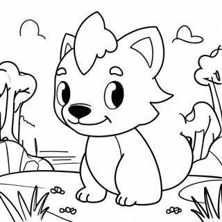 Pagina Para Colorir Do Wolfoo Aventureiro 106053-43514