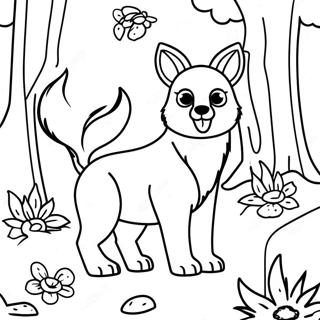 Pagina Para Colorir De Animais Da Floresta 106386-43768