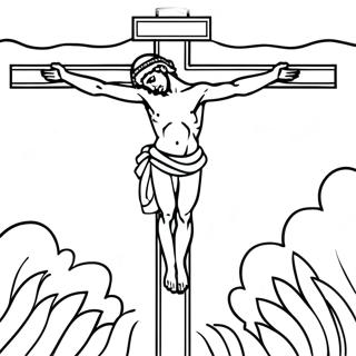 Pagina Para Colorir Da Sexta Feira Santa Reflexiva 106850-44138