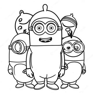 Pagina Para Colorir Minions A Ascensao De Gru 106897-44166