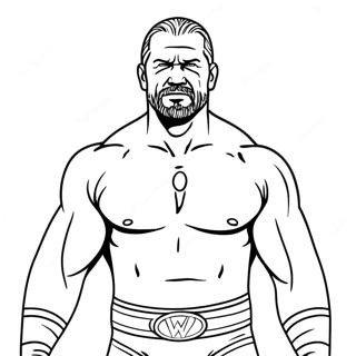 Pagina Para Colorir Da Wwe 107025-44267