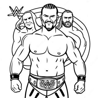 Pagina Para Colorir Da Wwe 107025-44268