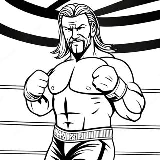Pagina Para Colorir Do Triple H No Ringue 107029-44284