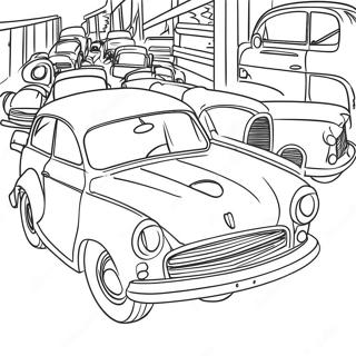 Pagina Para Colorir De Carro Classico Vintage 107156 44384