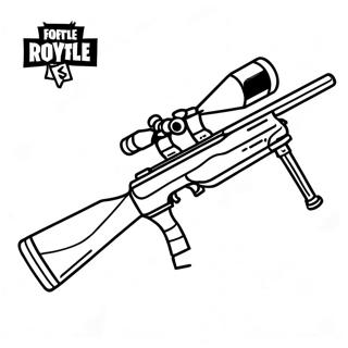 Pagina Para Colorir De Fuzil De Precisao Do Fortnite Em Acao 107231 44441