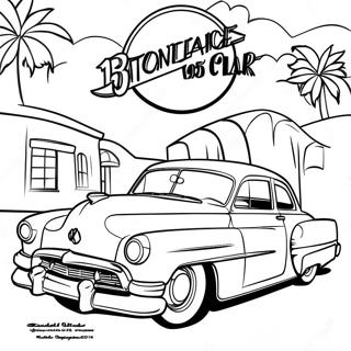 Pagina Para Colorir Carro Classico Dos Anos 1950 107305-44490