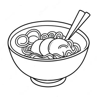 Ramen Páginas Para Colorir