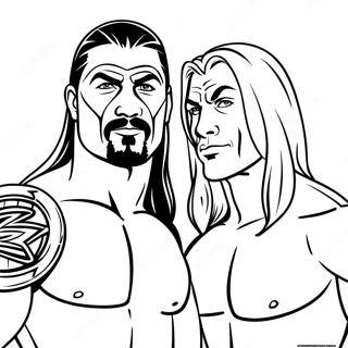 Pagina Para Colorir De Equipes Dinamicas Da Wwe 107720 44825