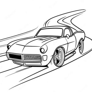 Pagina Para Colorir De Carro De Arrasto Elegante Na Pista 107822 44901