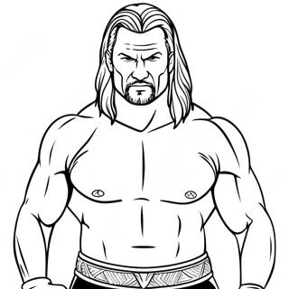 Pagina Para Colorir Da Wwe 108488-45409