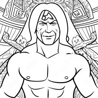 Pagina Para Colorir Da Wwe 108488-45410