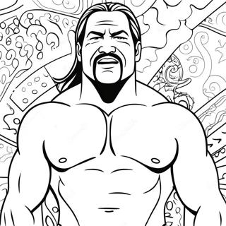 Pagina Para Colorir Da Wwe 108488-45411