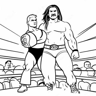 Pagina Para Colorir Do Epic Wwe Wrestler Showdown 108489-45415