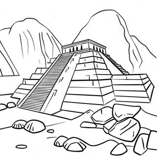 Pagina Para Colorir Das Ruinas Incas Peruanas 108566 45477