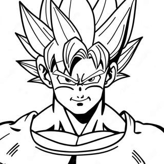 Vegito Páginas Para Colorir