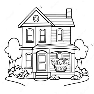 Pagina Para Colorir Da Casa Dos Sonhos Da Barbie 108953-45771