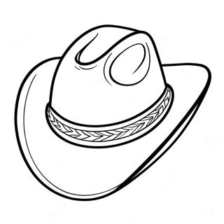 Pagina Para Colorir Chapeu De Cowboy 109055-45851