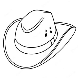 Pagina Para Colorir Chapeu De Cowboy 109055-45852