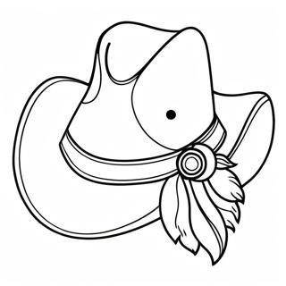 Pagina Para Colorir Chapeu De Cowboy 109055-45913