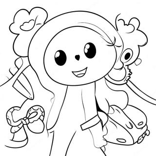 Pagina Para Colorir Das Atividades Divertidas Da Semana Da Fita Vermelha 109239-46063