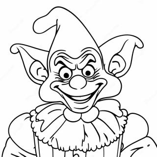 Pagina Para Colorir Dos Palhacos Assassinos Coloridos No Espaco 109315-46120