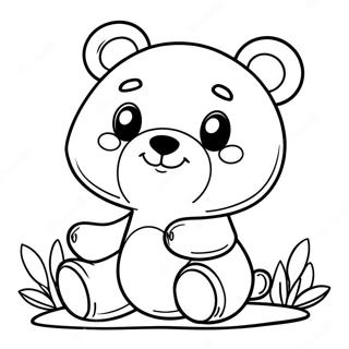 Pagina Para Colorir Do Urso Hey Fofo 109391-46179