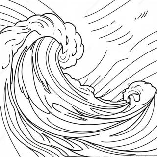 Pagina Para Colorir Dos Poderosos Ventos Do Furacao 109417 46204