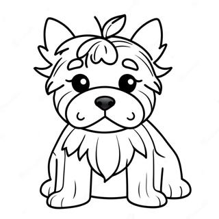 Pagina Para Colorir De Filhote De Yorkie 109799-46496