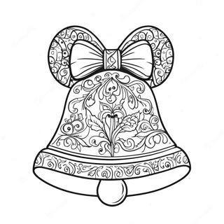 Pagina Para Colorir De Sino Decorativo Bonito 110498-47040