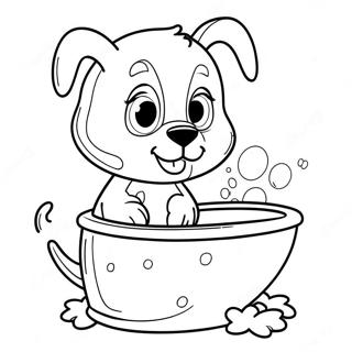 Pagina Para Colorir De Animais Fofos Para Treinamento De Vaso 110726-47217