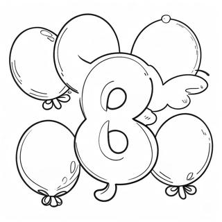 Pagina Para Colorir Do Numero 3 Elegante Com Baloes 111012-47471