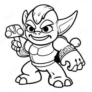 Pagina Para Colorir De Skylanders 111087-47519