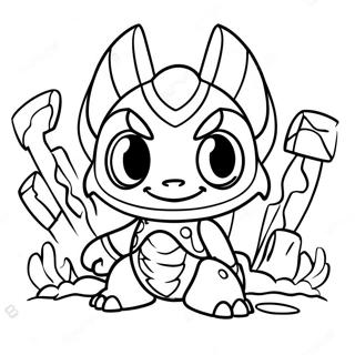 Pagina Para Colorir De Skylanders 111087-47520