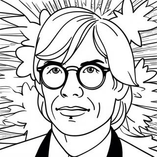 Andy Warhol Páginas Para Colorir