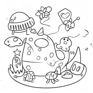 Pagina Para Colorir Da Ilha Colorida Dos Brinquedos Inadaptados 111371-47744