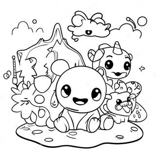 Pagina Para Colorir Da Ilha Alegre Dos Brinquedos Inadaptados 111374-47756