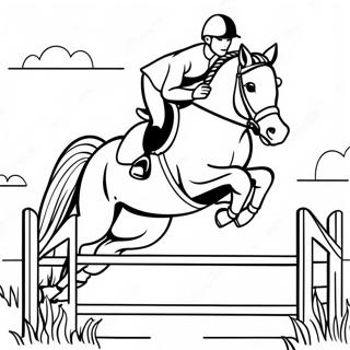 Pagina Para Colorir De Cavalo De Salto 111499-47838