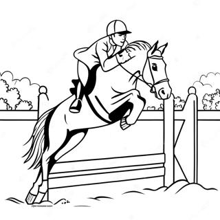 Pagina Para Colorir De Cavalo De Salto 111499-47839