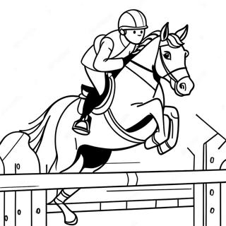 Pagina Para Colorir De Cavalo De Salto 111499-47840