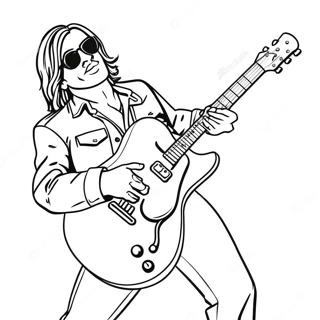 Pagina Para Colorir Rock And Roll 111576-47897