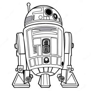 Droid Star Wars Páginas Para Colorir