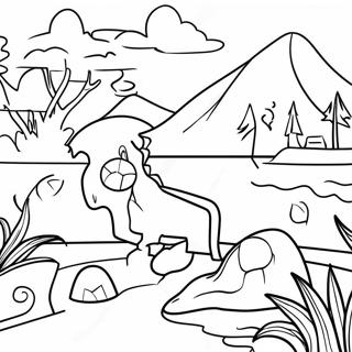 Pagina Para Colorir Cena De Total Drama Island 111962 48208