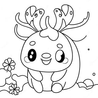 Pagina Para Colorir De Squishmallow Rena Adoravel 112065-48286
