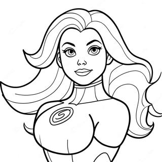 Pagina Para Colorir Starfire Em Acao 112142-48342