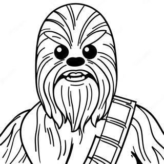 Chewbacca Páginas Para Colorir