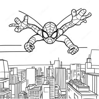 Pagina Para Colorir Homem Aranha Longe De Casa 112444-48579